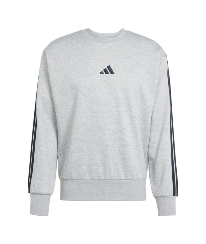 Sudadera adidas 3 Bandas Fl Swt Hombre Gris