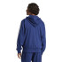 Moletom adidas 3 Bandas French Terry Fz Hd Homem Azul Escuro/Branco