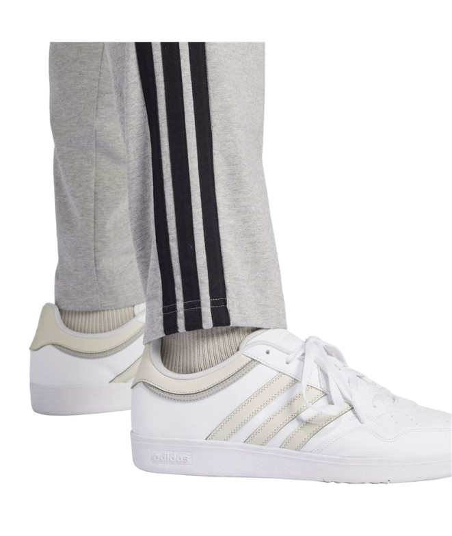 Calça adidas 3 Bandas Sj Para Homem Cinza/Preto