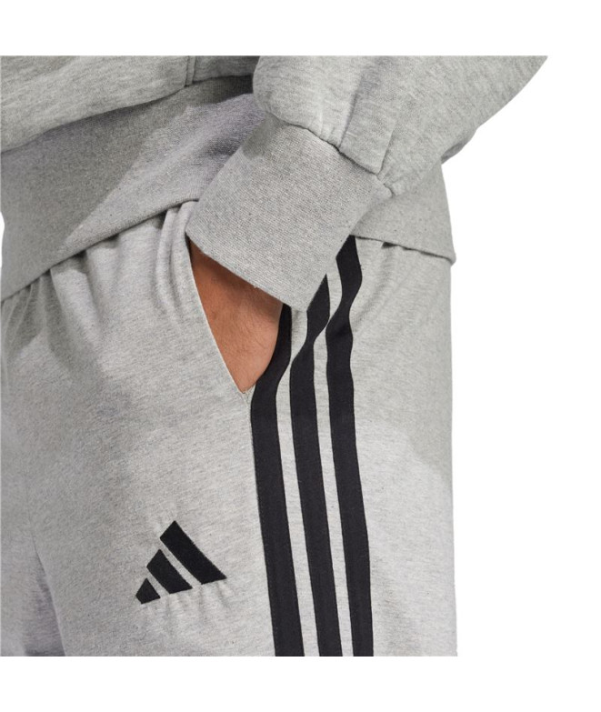 Pantalons adidas 3 Bandas Sj To Homme Gris/Noir