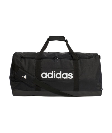 Bolsa de Deporte adidas Linear Duffel L Negro/Negro/Blanco