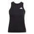 Camiseta de Fitness adidas We 3 Bandas Tk Mulher Preto/Branco