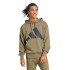 Moletom adidas Bl French Terry Hd Homem Verde Escuro/Preto