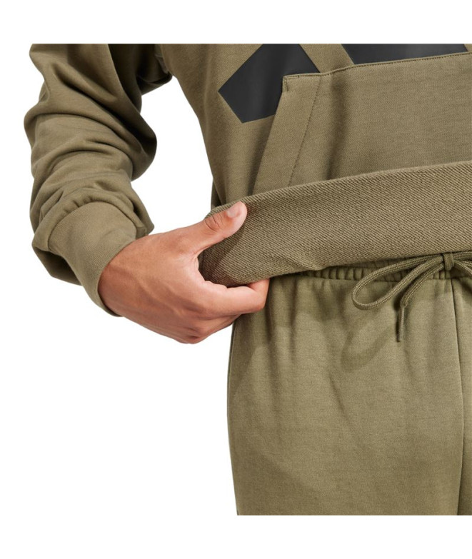 Moletom adidas Bl French Terry Hd Homem Verde...