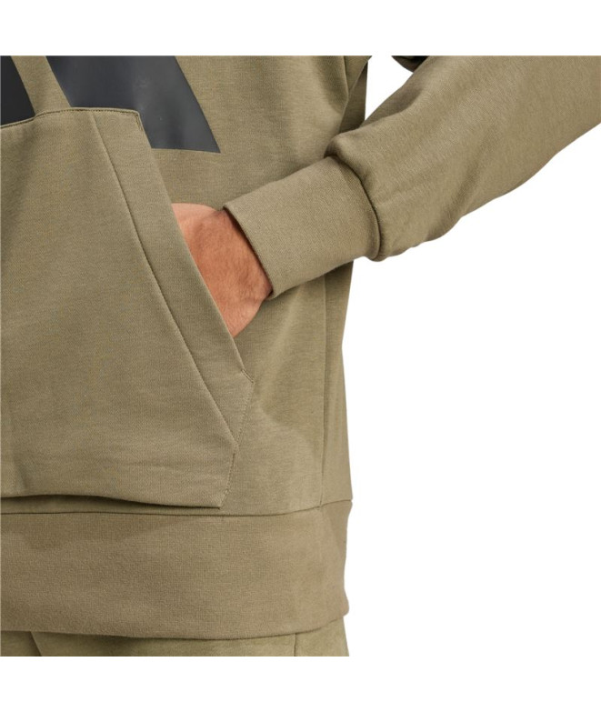 Moletom adidas Bl French Terry Hd Homem Verde...