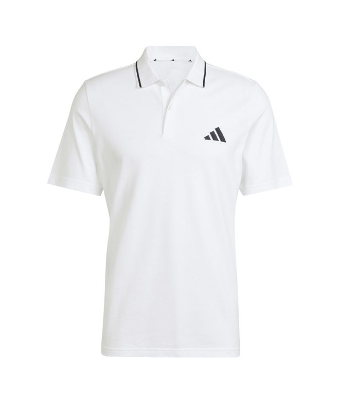Polo adidas Sl Pq Ps Hombre Blanco/Negro