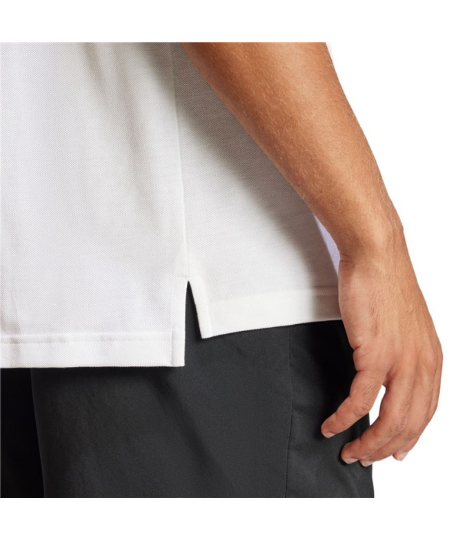 Polo adidas Sl Pq Ps Hombre Blanco/Negro