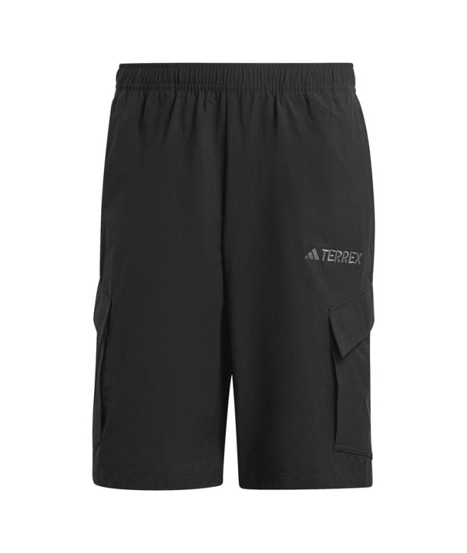 Pantalons de Montagne adidas Cargo Shorts Homme Noir