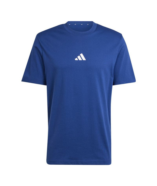 Camiseta adidas Sl Sj Hombre Azul Oscuro/Blanco