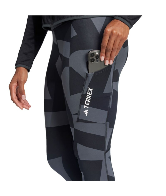 Malhas de Montanha adidas Mt Tights Aop Mulher...