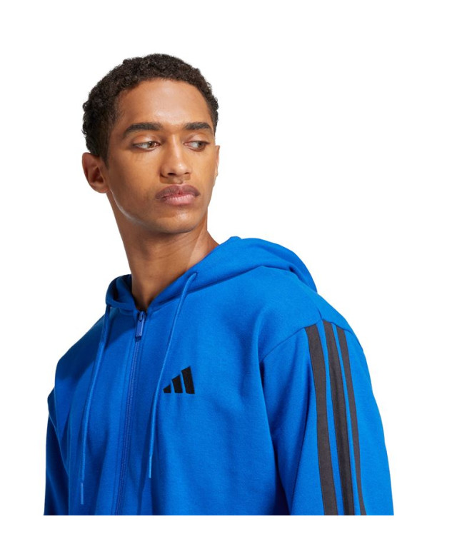 Sweat adidas 3Bandas French Terry Fz Hd Homme...