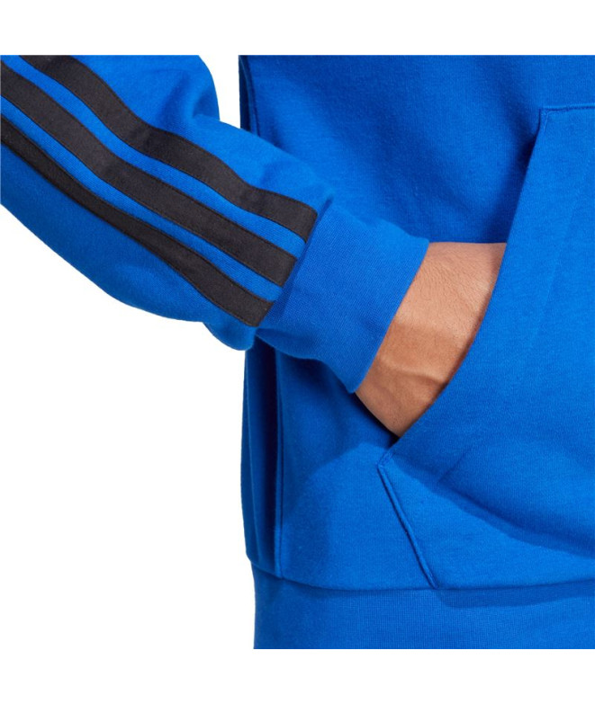 Moletom adidas 3Bandas French Terry Fz Hd Homem...