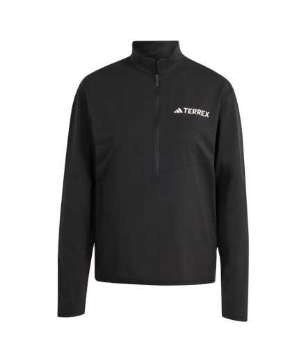 T-shirt de Montagne adidas Mt Halfz Ls Femme Noir