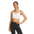 Brassiere de sport de Fitness adidas Aeroreact Training 3 Bandas Femme Blanc