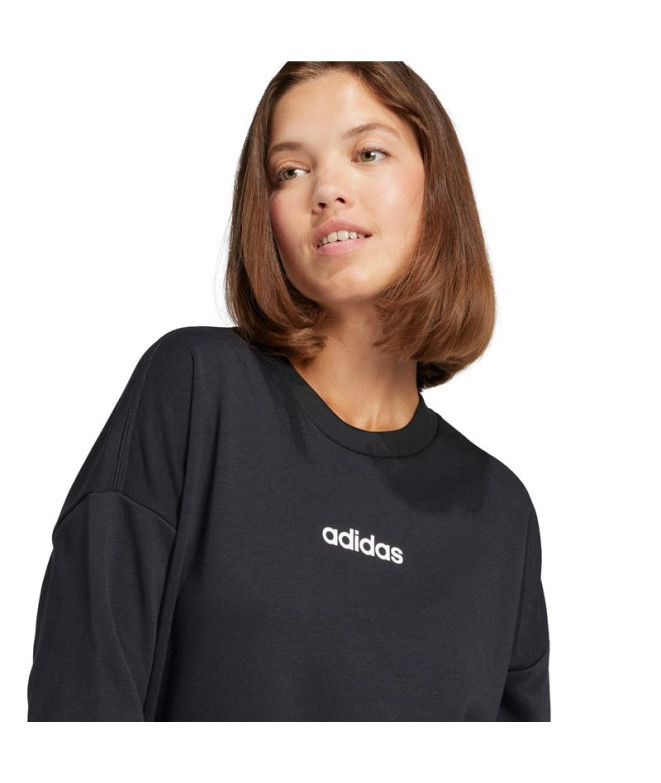 Moletom adidas Lin French Terry Swt Mulher...