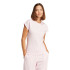 T-shirt adidas Lin Sj Femme Rose