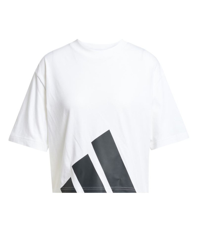 T-shirt adidas Bl Sj Bf Femme Blanc/Noir