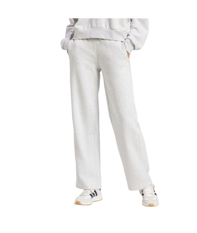 Pantalons adidas Sl Fc Femme Gris/Blanc