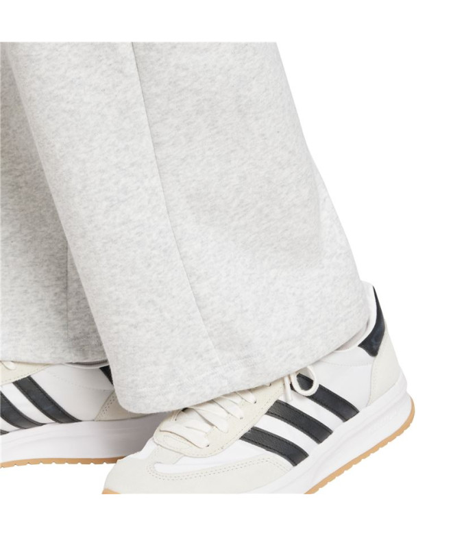 Calça adidas Sl Fc Mulher Cinza/Branco