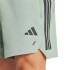 Pantalones de Fitness adidas Power 3 Bandas Short Hombre Verde