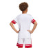 Camiseta de Futebol adidas Squadra25 Infantil Branco