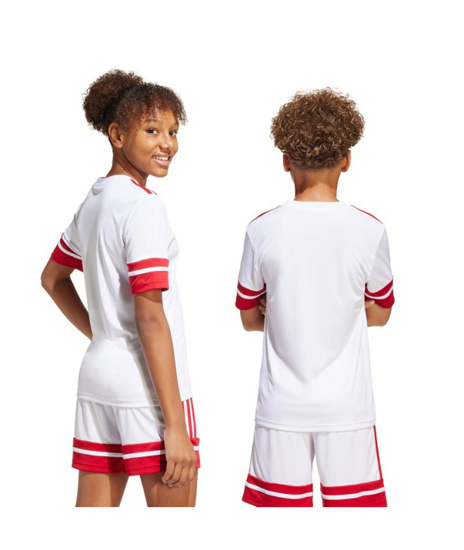 T-shirt de Football adidas Squadra25 Enfant Blanc
