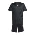 Ensemble de Fitness adidas Tr-Es 3Bandas Set Enfant Noir/Blanc