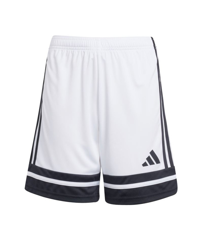 Pantalones de Fútbol adidas Squadra25 Infantil Blanco/Negro