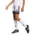Calça de Futebol adidas Squadra25 Infantil Branco/Preto