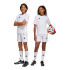 Calça de Futebol adidas Squadra25 Infantil Branco/Preto