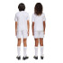Calça de Futebol adidas Squadra25 Infantil Branco/Preto