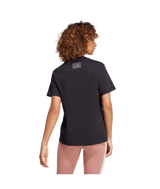 Camiseta adidas Camo Mujer Negro