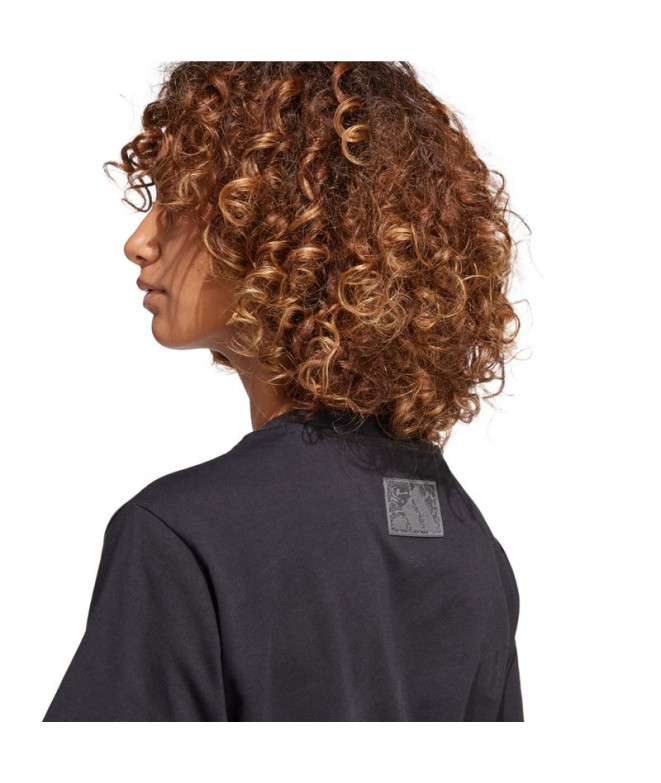 Camiseta adidas Camo Mujer Negro