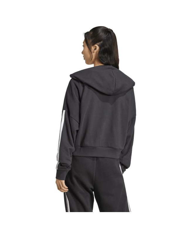 Moletom adidas 3 Bandas French Terry Qz Hd...