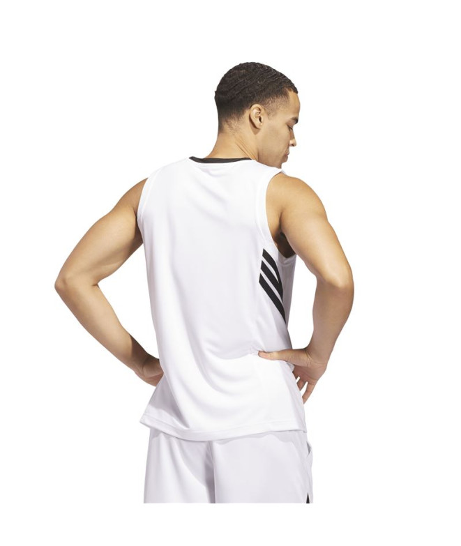 T-shirt de Basket-ball adidas 3 Bandes Tank...