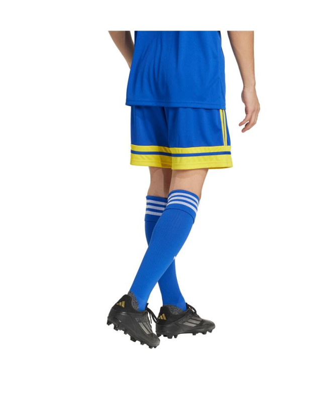 Calça de Futebol adidas Squadra25 Sho Homem Azul
