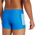 Maillot de bain de Natation adidas 3 Bandes Bld Boxer Homme Reabri/Blanc