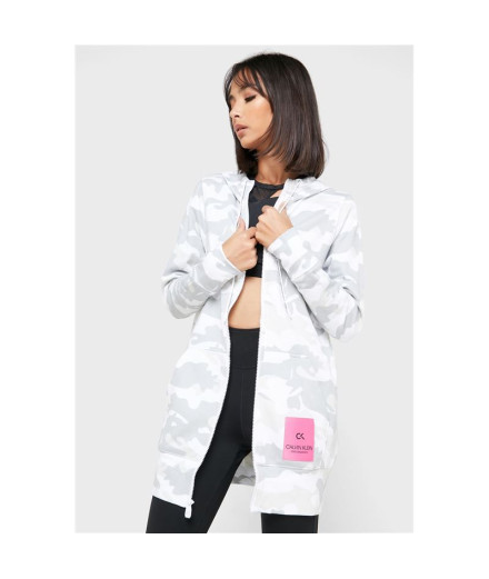 Casaco de Fitness Calvin Klein Full Zip Casaco de Fitness Calvin Klein Full Zip