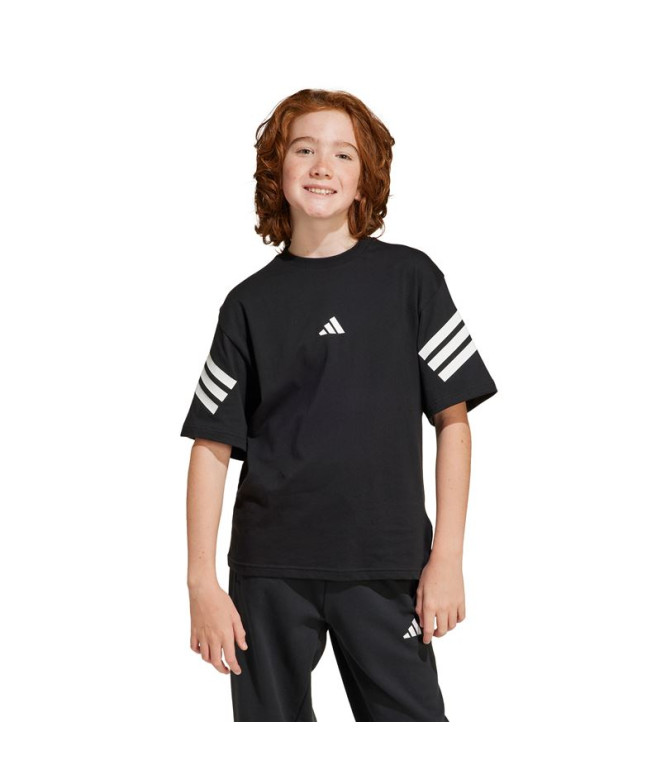 Camiseta adidas Future Icons 3 Bandas Infantil...