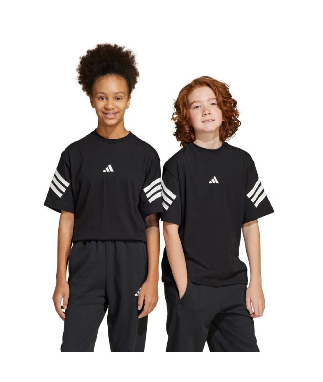 Camiseta adidas Future Icons 3 Bandas Infantil...