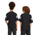 Camiseta adidas Future Icons 3 Bandas Infantil Preto/Branco