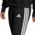 Collants adidas 3 Bandes 34 Femme Noir