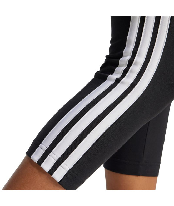 Collants adidas 3 Bandes 34 Femme Noir