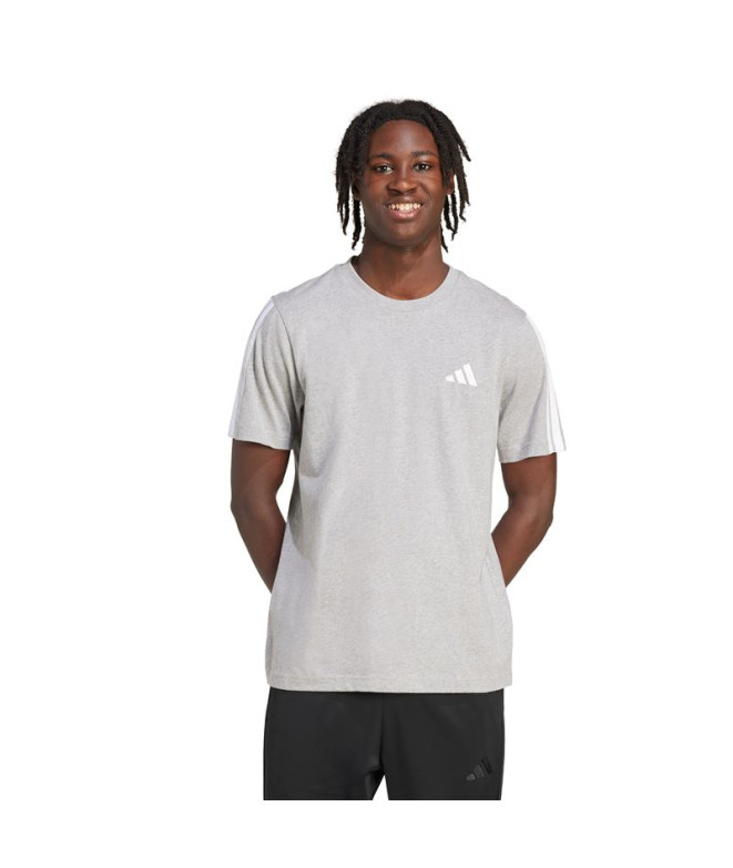 T-shirt adidas 3 Bandes Sj Homme Gris