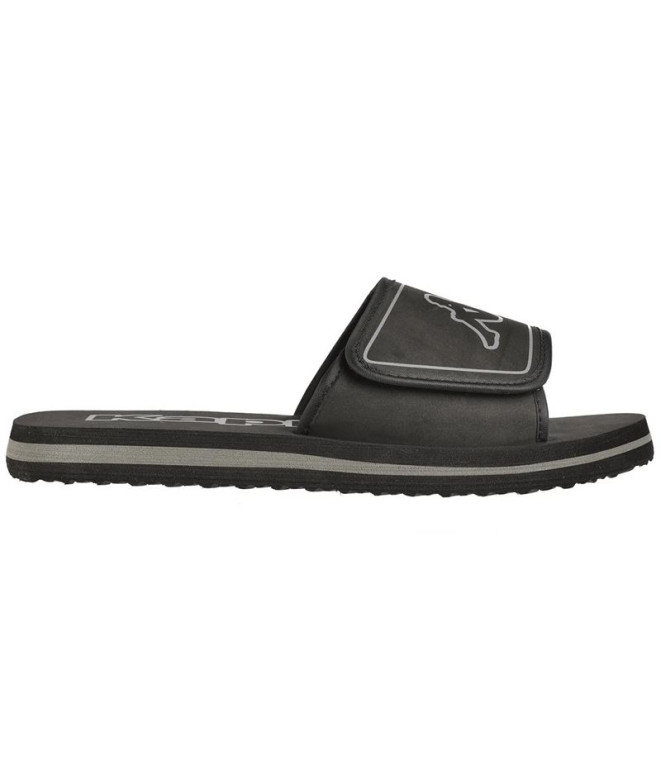 Chanclas Kappa Galea Mujer Black/Grey Dk