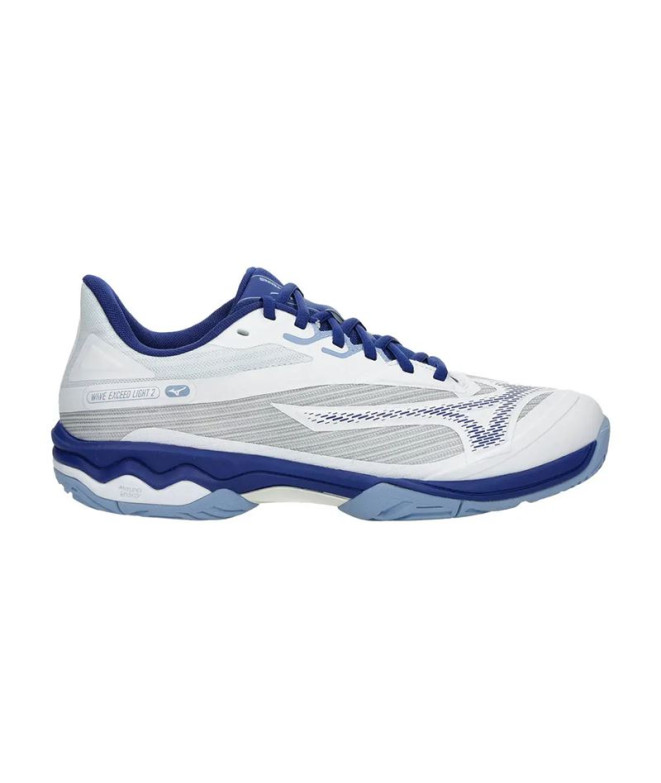 Zapatillas de Tenis Mizuno Wave Exceed Light 2 Ac Mujer Blanco