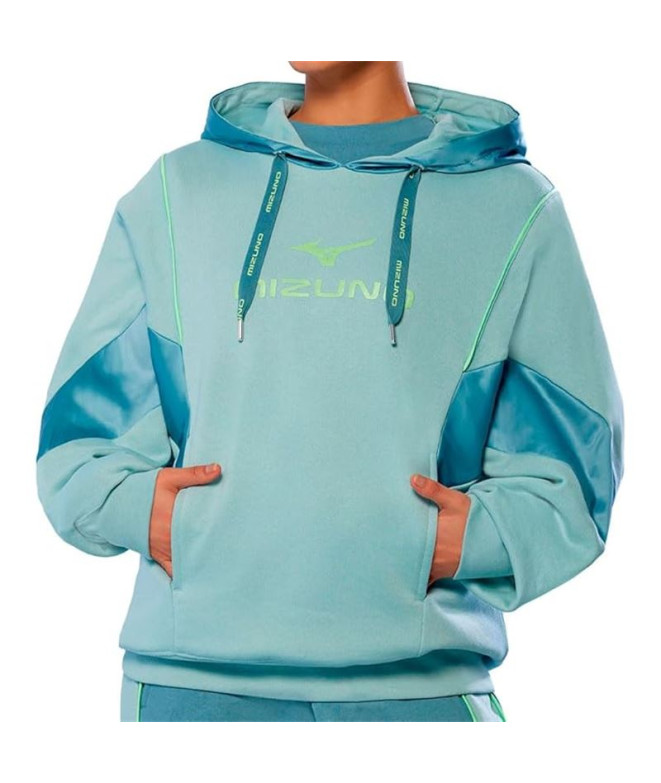 Sudadera de Fitness Mizuno Athletics Mujer Azul claro
