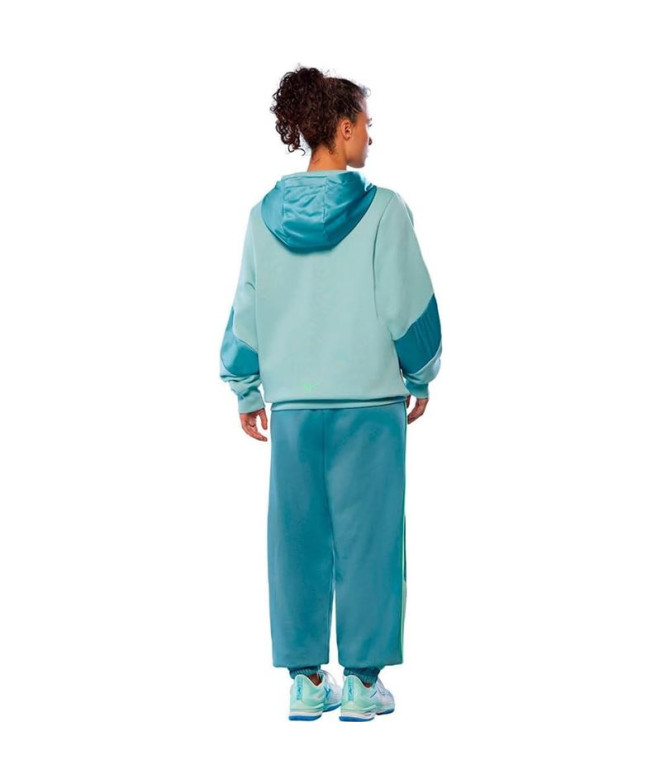 Sudadera de Fitness Mizuno Athletics Mujer Azul...