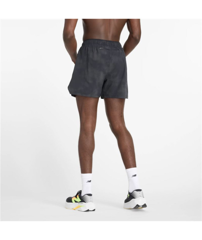 Pantalon New Balance RC Réfléchissant 5 Homme Noir