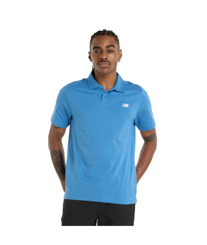 Polo New Balance Hombre Azul